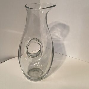 Bormioli Rocco Glass Wine Decanter Vase Hand Blown Carafe Aerator Barware